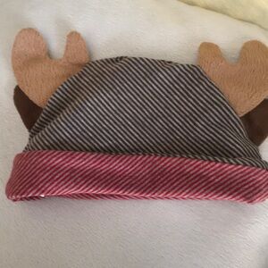 Stephan Baby Adorable Beanie Hat with antlers